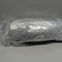 JOEJOY Elevated Dog Car Seat for Small/Medium Dogs up to 35 lbs, Memory Foam Booster Seat with Detachable Washable Cover, Travel-Safe Car Bed with Safety Belts & Storage Pockets, Grey