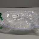 PLASTICPRO Disposable Oval Serving Bowls, Party Snack or Salad Bowl, 72-Ounce, Plastic (4, Clear)