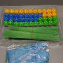 Fort Building Kit for Kids -132 PCS- Glow-in-The-Dark STEM Tent for Kids with Starry Sheet & Light - Indoor and Outdoor Building Toy for Boys & Girls - Creative Play, Teamwork & Educational Fun Gift