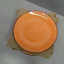 Dessert Plate Set of 6,7.5 Inch Ceramic Salad Plate, Microwave & Dishwasher Safe Dinner Plates, Gifts for Mother Women Men,Blue