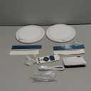 wowatt 2Pcs Battery Operated Ceiling Lights Rechargeable Motion Sensor Light Indoor Wireless Shower Light with Remote 3000K 4500K 6500K 7.48in Dimmable Timing Motion Activated Lamp for Closet Shower (3CCT-Round)