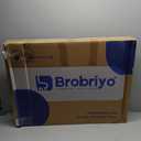 BROBRIYO PRO, Stackable & Foldable Conference Room Chairs with 2X Thick Cushion, Lumbar Support, Armrest - Mesh Bouncing Back for Office Meeting, Conference, Training Room Chair 1 Pack (Black)