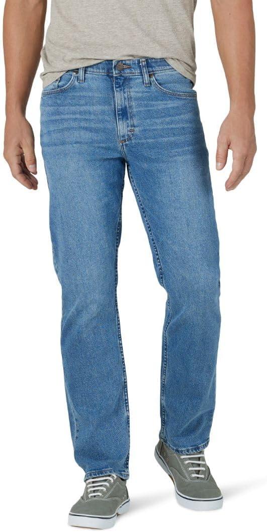 Wrangler Authentics Men's Comfort Flex Waist Relaxed Fit Jean, 34x30 