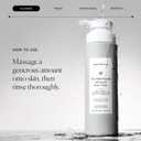 Naturium Multi-Peptide Advanced Body Wash, Rejuvenate, Cleanse & Smooth, with Rice Amino Acids & Vitamin E, 500 mL / 16.9 fl oz