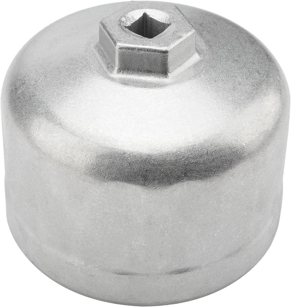 3/8'' Drive Oil Filter Wrench Fit for BMW VOLVO,86mm 86.4mm 86.5mm 86.6mm 4 in 1 Oil Filter Removal Tool for Oil Change
