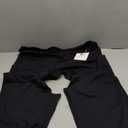 BUBBLELIME 29"/31"/33"/35"/37" Women High Waist Bootlegs Yoga Pants Tummy Control Bootcut Workout Flared Out Pockets (XX-Large, Cotton Feel Side Pockets_black)