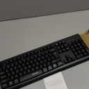 TECKNET Wireless Keyboard, 2.4G Silent Full-Size USB Keyboard with Number Pad, Ergonomic Keys & Adjustable Feet, Compatible with Laptop, PC, Desktop, Notebook, Windows 11/10/8/7 Black