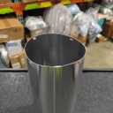 AC PERFORMANCE 4" (102mm) OD Straight Aluminum Intercooler Pipe Air Intake Tube, Brushed Finish