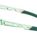 AMBEYE Sports Sunglasses Half Frame UV400 REVO Mirror Lens, Ultra-Light TR90 Full Frame, Adjustable Nose Pads, Anti-Slip Arms  Cycling Running Hiking Triathlon Green