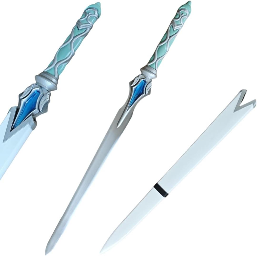Sword Valley Classic Ornamental Blade with Scabbard - Stainless Steel Construction | 107cm/42.13" & 120cm/47.24" Total Length | Zinc Alloy Hilt | Decorative Display Piece (107cm/42.13")