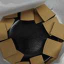 Gomakren Spoon Rest Spoon Holder For Stove Top Ceramic Black Spoon Rest For Kitchen Counter Spatula Holder Utensil Rest