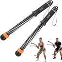 Ropeless Battle Ropes, Weighted Ropeless Battle Ropes for Home Gym with Poster, Workout Exercise Rope for Strength Building, HIIT and Low-Impact Aerobic Training for Men & Women