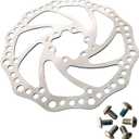 160mm Disc Brake Rotor Stainless Steel Bike Disc Brake Rotor with 6 Bolts Fit for fit Mountain Road Bikes MTB BMX