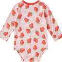 pureborn Baby Girls Boys Bodysuit Super Soft Cotton Romper 0-24 Months