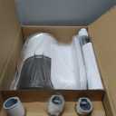 AIRROBO Dog Grooming Vacuum Kit,12000Pa Strong Pet Vacuum for Shedding,Grooming Hai,Quiet,PG100,2L Large Capacity (White-5-in-1)