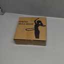 Weighted Spring Fitness Hoop, 4.4lb Soft Exercise Hoops for Adults Weight Loss, Foldable Hoops for Women Man, Waist Friendly Design, Portable Slimming Pilates Equipment for Home Workout