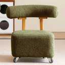Kids Rolling Stool with Backrest, Small Chair for Toddler Desk, 14.2 x 13.8 x 18.1 inches