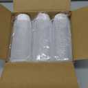 9 Pack 8 oz Condiment Squeeze Bottles with Flip Top Salad Dressing Container Inverted Hot Sauce Bottles for Liquids Home Kitchen Camping