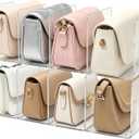 2 Pack Acrylic Purse Organizer for Closet