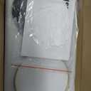 Rechargeable Floor Lamp for Indoor/Outdoor, Cordless Tall Standing Lamp with 3 Color Temps & Dimmable, IP43 Waterproof, Adjustable Height 16-59 Inch, LED Floor Lamp for Living Room, Patio(Gold)