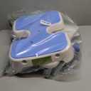 Ergonomic H-Shaped Shower Chair for Elderly and Disabled with Padded Back & Arms,500 lbs Heavy Duty Adjustable Shower Stool Seat for Easy Cleaning, Anti-Slip Bath Chairs for Bathtub