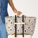 Vera Bradley Women's Premium Cotton Knollton Travel Tote Bag