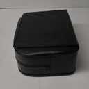 YOSHIKO Salon Booster Seat Cushion for Hair Cutting Salon Leather Pads, Boat Booster seat Cushion, Styling Chair Seat Booster, Barber Beauty Salon Spa Equipment Black (Medium Size - Black)