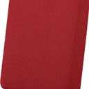 Easy-Going Stretch Chair Cushion Cover Sofa Cushion Furniture Protector Sofa Seat Sofa Slipcover Sofa Cover Soft Flexibility with Elastic Bottom(Chair Cushion, Christmas Red) (Small)