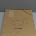 SENSARTE Nonstick Crepe Pan with Spreader, 12-Inch Natural Ceramic Coating Dosa Pan Pancake Flat Skillet Tawa Griddle with Stay-Cool Handle, Induction Compatible (White)