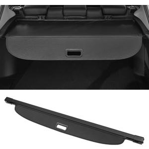 Motoforti Car Trunk Retractable Cargo Cover for Land Rover Range Rover Sport 2006-2013 Trunk Luggage Security Shield Shade, Canvas, Black Carbon Fiber