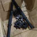 Fitvids Adjustable Vinyl Dumbbell Set, 40 lbs Weights Set for Exercise & Fitness