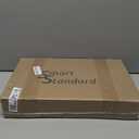 SMARTSTANDARD 5.5FT Sliding Barn Door Hardware Whole Kit (Include 5.5ft Track Kit & Pull Handle Set & Floor Guide), Smoothly and Quietly, Easy to Install, Fit 30"-33" Wide Door Panel (J Shape)