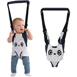 Watolt Baby Walking Harness - Handheld Kids Walker Helper - Toddler Infant Walker Harness Assistant Belt - Help Baby Walk - Child Learning Walk Support Assist Trainer Tool - for 7-24 Month Old (Panda)