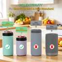 Replacement Lid for Yeti Colster Cans, Compatible with Yeti Colster 12oz Slim with 11.2 oz Drinks, Reusable and Durable, Great Grip Texture (Lid Only, 1p)