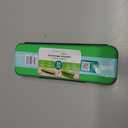 LockerMate by Bostitch Small Flexi Storage Box with Lid, Collapsible Pencil Case Design for Craft and School Supplies, Green