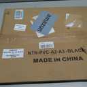 A2 Frame With A3 Mat, 16.5'' x 23.4'' Picture Frame for Wall,Black 1 Pcs