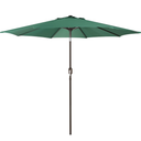 Blissun 9' Outdoor Patio Umbrella, Outdoor Table Umbrella, Yard Umbrella, Market Umbrella with 8 Sturdy Ribs, Push Button Tilt and Crank