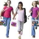 24 Pack Hanging Storage Bags, Large Hook 7.5 x 10.5-inch Clear Plastic Bags for Classroom, Library, and Pharmacy Use