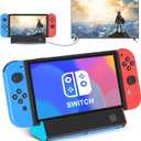 Switch Dock, TV Dock Station for Switch/Switch OLEDwith 4K@60Hz HDMI Output/Type C Port/USB 3.0 Port for Nintendo Switch DockIncompatible with Nintendo Switch 2