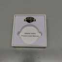 Smart Ring for Women Men Diamond Fitness Tracker Sleep Heart Rate Monitor Smart Rings for Android iOS Phone Pedometer Calorie Step Counter Stylish Ladies Rings for Women Elegant Activity Tracker (9, gold)