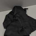 Plague Bird Doctor Mask Steampunk Costume Halloween Hooded Cloak Hat Gloves Black Robe Horror Scary Adult Teens Party Props (Large)