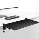 Yaocom Desk Extender Tray, 24 x 12 Inch Desk Extension, 90 Foldable Keyboard Tray Platform for Table Mount Arm Rest Shelf Foldable Drawer for Dorm, Office, Kitchen Bar, Rv Countertop, Black