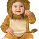 Fun World Costumes Baby's Cuddly Lion Infant Costume (12-24M) (Brown)