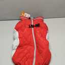 Lelepet Dog Coat Warm Dog Winter Coat Waterproof Dogs Jacket with Harness Built in Reflective Pet Fleece Vest Zip-Up Cold Weather Coats for Large Dogs Turtleneck & Windproof Coats Boxer Red XL