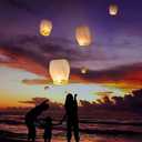 17 Pack Paper Lanterns Decorative Ball Round Paper Lantern for Wedding Birthday Party Home Decorations