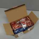 (New) American Flag Lights, 420 LED USA Flag, Outdoor Waterproof Patriotic Lights Hanging Ornaments for Memorial Day, 4th of July, Labor Day, Presidential Election, Christmas