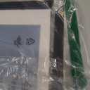 12x16 Picture Frame Black with 11x14 Mat, Display Photo 11x14 with Mat or 12 x 16 Without Mat, Wall Hanging Large Frame with Plexiglass, Black