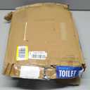HIGHCRAFT Premium Elongated Toilet Seat with Adjustable Hinges & Quick Removal Mechanism - Molded Wood Toilet Seat - Fits Standard Elongated Toilets - Oval Seat in White