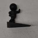Cute Door Stop, Decorative and Sturdy, Well Designed Door Stopper, Effective to Hold Your Door Open, 1 Pack, Black (Patented)