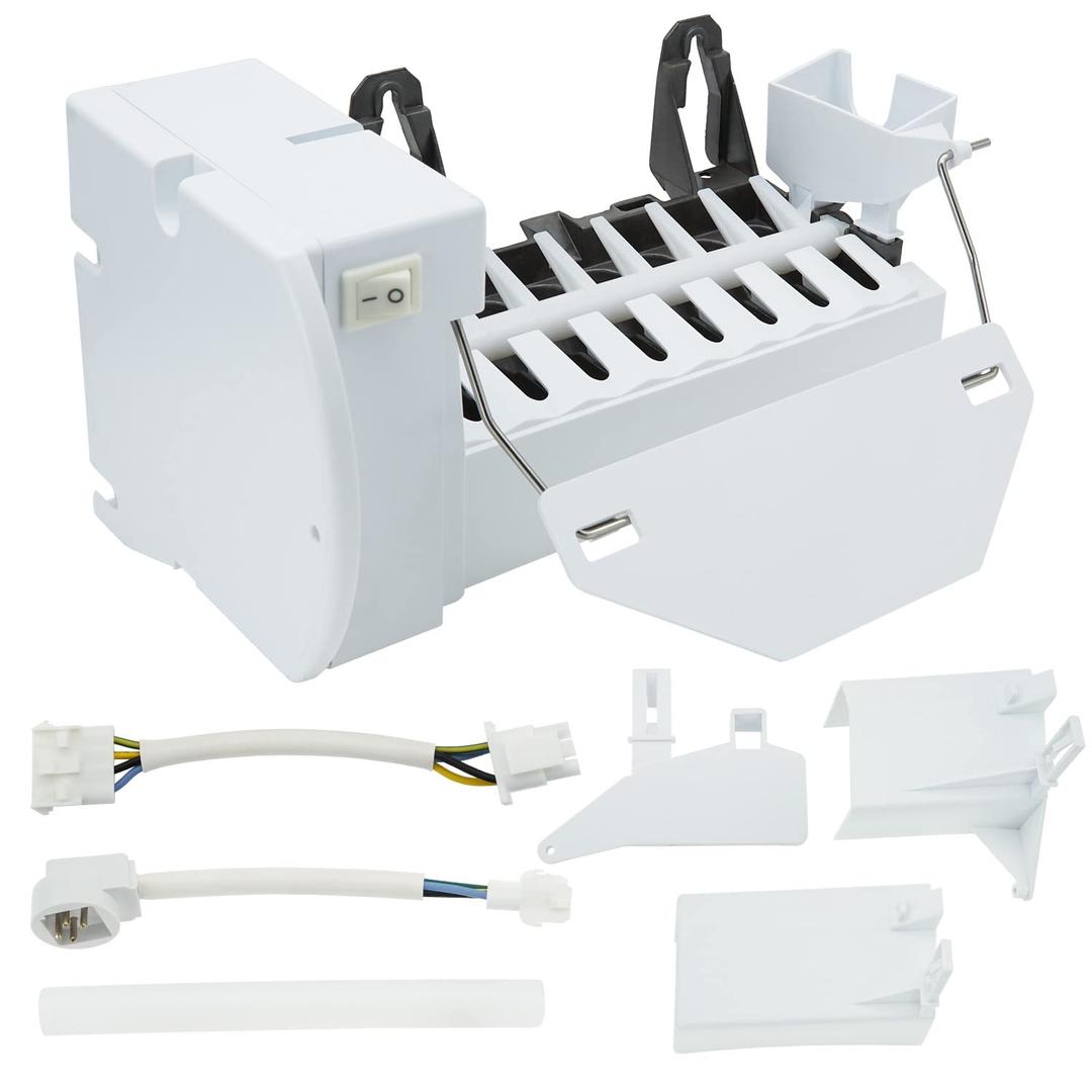 Siwdoy WR30X0318 Ice Maker Compatible with GE Kenmore Hotpoint Refrigerators Replaces WR30X0315 WR30X0310 WR30X0307
